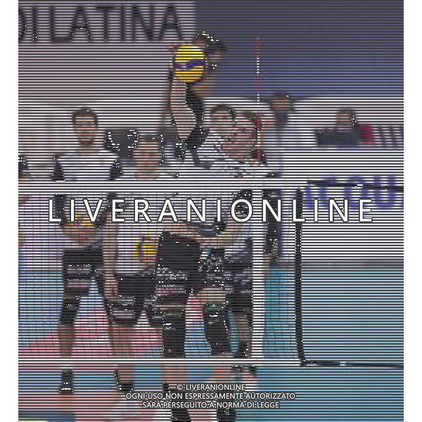 Top Volley Cisterna vs Kioene Padova - Campionato di Volley Superlega Serie A 2020/2021, 04 ottobre 2020 Cisterna di Latina, Italia Nella foto: Marco Volpato (Kioene Padova) @LM/Luigi Mariani AG ALDO LIVERANI SAS