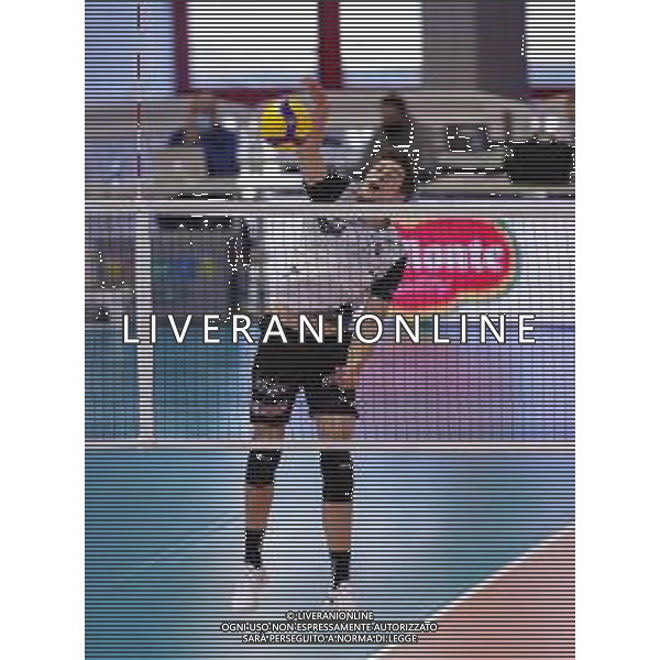 Top Volley Cisterna vs Kioene Padova - Campionato di Volley Superlega Serie A 2020/2021, 04 ottobre 2020 Cisterna di Latina, Italia Nella foto: Nicolo Casaro (Kioene Padova) @LM/Luigi Mariani AG ALDO LIVERANI SAS