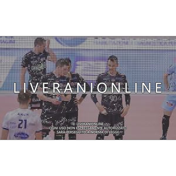Top Volley Cisterna vs Kioene Padova - Campionato di Volley Superlega Serie A 2020/2021, 04 ottobre 2020 Cisterna di Latina, Italia Nella foto: Kioene Padova @LM/Luigi Mariani AG ALDO LIVERANI SAS