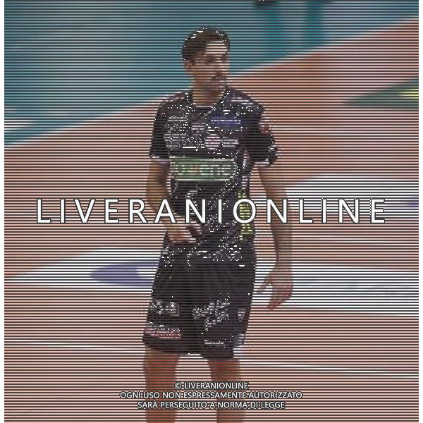 Top Volley Cisterna vs Kioene Padova - Campionato di Volley Superlega Serie A 2020/2021, 04 ottobre 2020 Cisterna di Latina, Italia Nella foto: Marco Vitelli (Kioene Padova) @LM/Luigi Mariani AG ALDO LIVERANI SAS