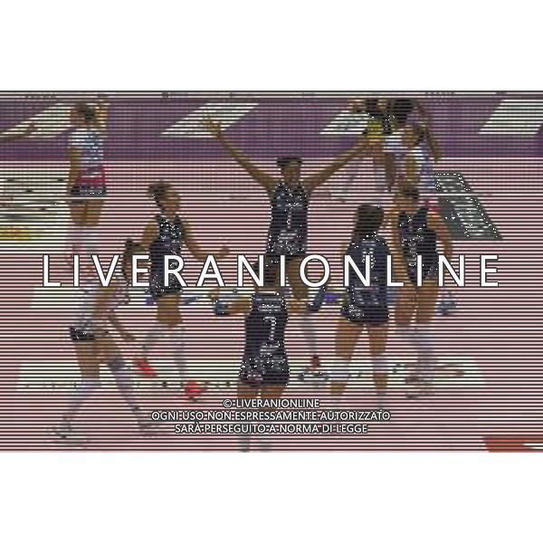 Reale Mutua Fenera Chieri vs Igor Gorgonzola Novara - Campionato di Volley Serie A1 Femminile 2020/2021, 04 ottobre 2020 Chieri, Italia Nella foto: Reale Mutua Fenera Chieri @LM/Letizia Valle AG ALDO LIVERANI SAS