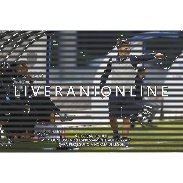 Legnago Salus - Ravenna FC Campionato di Calcio Serie C girone B del 04/10/2020 nella foto: Magi Giuseppe Allenatore(Ravenna F.C.) ©Claudio Zamagni/Agenzia Aldo Liverani