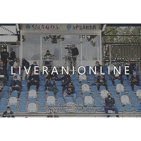Legnago Salus - Ravenna FC Campionato di Calcio Serie C girone B del 04/10/2020 nella foto: la nuova tribuna coperta dello stadio di legnago ©Claudio Zamagni/Agenzia Aldo Liverani