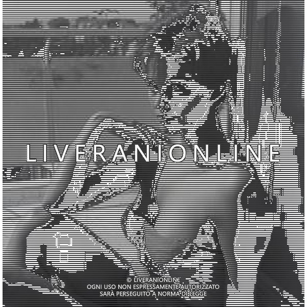RETROSPETTIVA CLAUDIA CARDINALE ATTRICE NELLA FOTO CLAUDIA CARDINALE A ROMA NELL\'ANNO 1960 AG ALDO LIVERANI SAS