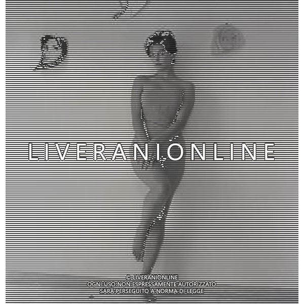 RETROSPETTIVA CLAUDIA CARDINALE ATTRICE NELLA FOTO CLAUDIA CARDINALE A ROMA NELL\'ANNO 1960 AG ALDO LIVERANI SAS