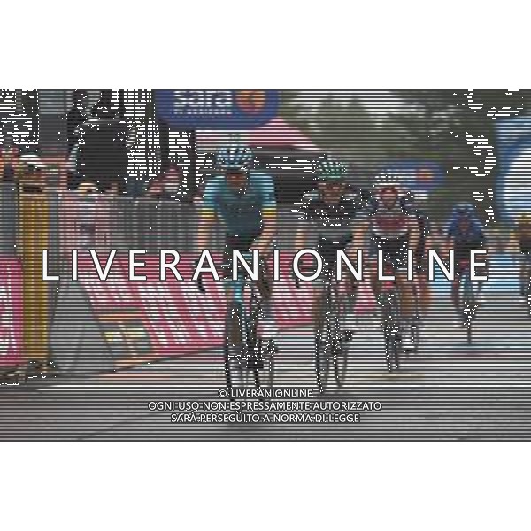05-10-2020 Giro D\'italia; Tappa 03 Enna - Etna; 2020, Astana; 2020, Bora - Hansgrohe; Fuglsang, Jacob; Majka, Rafal; Etna; ©SIROTTI / AGENZIA ALDO LIVERANI SAS
