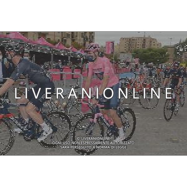 05-10-2020 Giro D\'italia; Tappa 03 Enna - Etna; 2020, Team Ineos Grenadier; Ganna, Filippo; Enna; ©SIROTTI / AGENZIA ALDO LIVERANI SAS