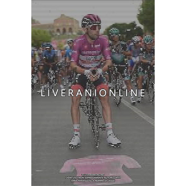 05-10-2020 Giro D\'italia; Tappa 03 Enna - Etna; 2020, Uae - Emirates; Ulissi, Diego; Enna; ©SIROTTI / AGENZIA ALDO LIVERANI SAS