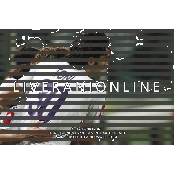 Firenze 07/08/2005 Fiorentina-Lodigiani Tim Cup 2005/2006 Nella foto: Gioia di Toni Luca.* Ph Gianni Nucci/Agenzia Aldo Liverani