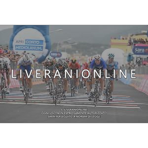 06-10-2020 Giro D\'italia; Tappa 04 Catania - Villafranca Tirrena; 2020, Groupama - Fdj; Demare, Arnaud; Villafranca Tirrena; ©SIROTTI / AGENZIA ALDO LIVERANI SAS