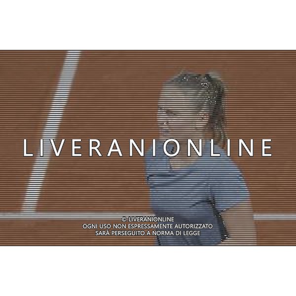 Roland Garros 2020, Grand Slam tournament - Tennis Internationals, 05 October 2020 Roland Garros stadium, paris, france, Italy Photo showing: Fiona FERRO (FRA) @LM/DPPI/DPPI/Stephane Allaman