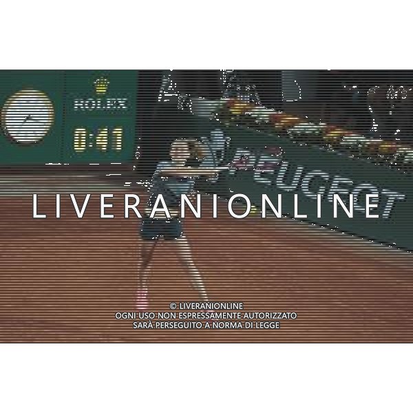 Roland Garros 2020, Grand Slam tournament - Tennis Internationals, 05 October 2020 Roland Garros stadium, paris, france, Italy Photo showing: Fiona FERRO (FRA) @LM/DPPI/DPPI/Stephane Allaman