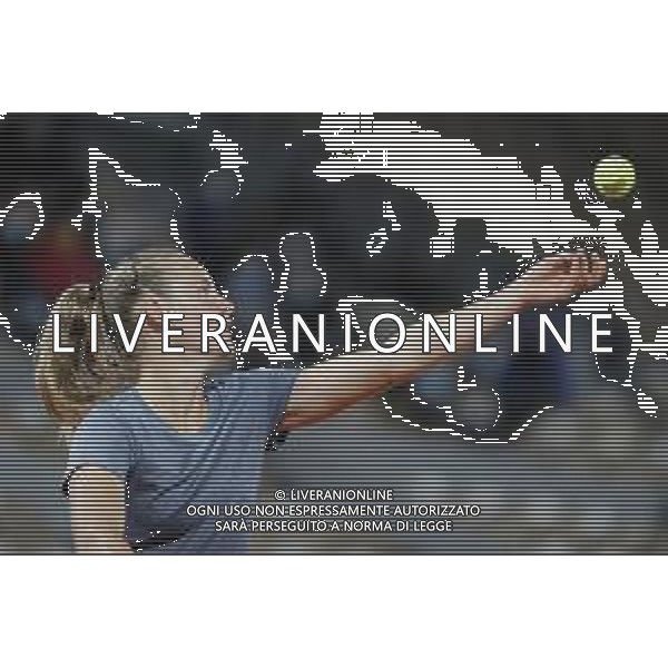 Roland Garros 2020, Grand Slam tournament - Tennis Internationals, 05 October 2020 Roland Garros stadium, paris, france, Italy Photo showing: Fiona FERRO (FRA) @LM/DPPI/DPPI/Stephane Allaman