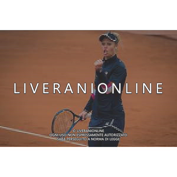 Roland Garros 2020, Grand Slam tournament - Tennis Internationals, 05 October 2020 Roland Garros stadium, paris, france, Italy Photo showing: Laura Siegemund of Germany in action against Paula Badosa of Spain @LM/DPPI/DPPI/Rob Prange