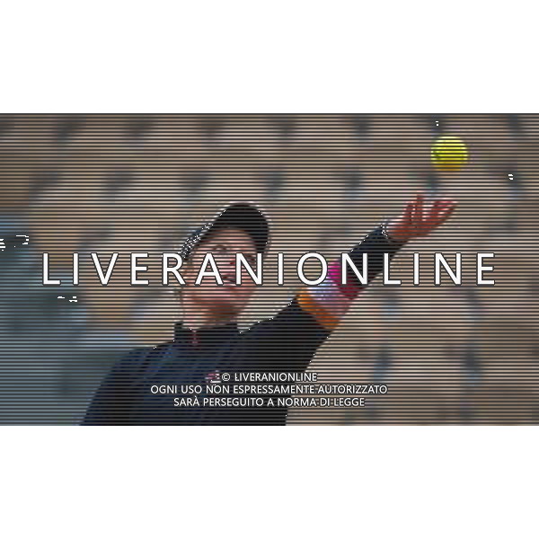 Roland Garros 2020, Grand Slam tournament - Tennis Internationals, 05 October 2020 Roland Garros stadium, paris, france, Italy Photo showing: Laura Siegemund of Germany in action against Paula Badosa of Spain @LM/DPPI/DPPI/Rob Prange