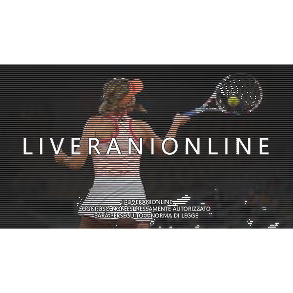 Roland Garros 2020, Grand Slam tournament - Tennis Internationals, 05 October 2020 Roland Garros stadium, paris, france, Italy Photo showing: Sofia Kenin of the United States in action against Fiona Ferro of France @LM/DPPI/DPPI/Rob Prange