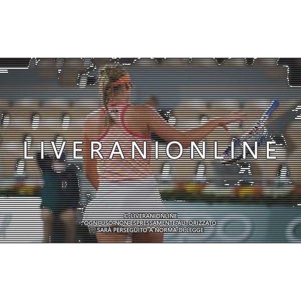 Roland Garros 2020, Grand Slam tournament - Tennis Internationals, 05 October 2020 Roland Garros stadium, paris, france, Italy Photo showing: Sofia Kenin of the United States in action against Fiona Ferro of France @LM/DPPI/DPPI/Rob Prange