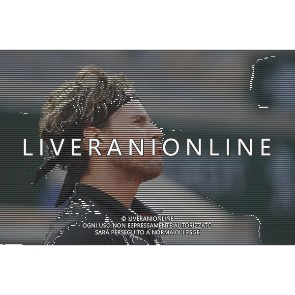 Quarter-finals at the Roland Garros 2020 - Tennis Internationals, 06 October 2020 Roland Garros stadium, paris, france, Italy Photo showing: Dominic THIEM (AUT) reacted, disapointed @LM/DPPI/DPPI/Stephane Allaman AG ALDO LIVERANI SAS