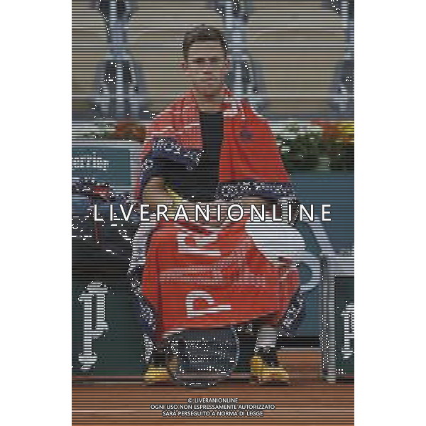 Quarter-finals at the Roland Garros 2020 - Tennis Internationals, 06 October 2020 Roland Garros stadium, paris, france, Italy Photo showing: Diego SCHWARTZMAN (ARG) @LM/DPPI/DPPI/Stephane Allaman AG ALDO LIVERANI SAS