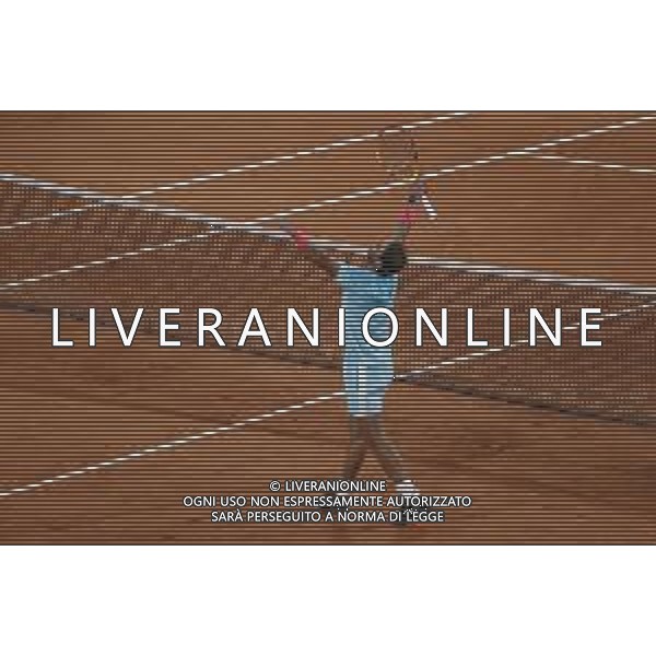 Quarter-finals at the Roland Garros 2020 - Tennis Internationals, 06 October 2020 Roland Garros stadium, paris, france, Italy Photo showing: Rafael NADAL (ESP) reacted after winning his match @LM/DPPI/DPPI/Stephane Allaman AG ALDO LIVERANI SAS