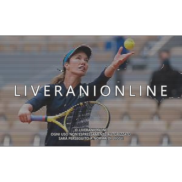 Quarter-finals at the Roland Garros 2020 - Tennis Internationals, 06 October 2020 Roland Garros stadium, paris, france, Italy Photo showing: Danielle Collins of the United States in action against Ons Jabeur of Tunisia @LM/DPPI/DPPI/Rob Prange AG ALDO LIVERANI SAS