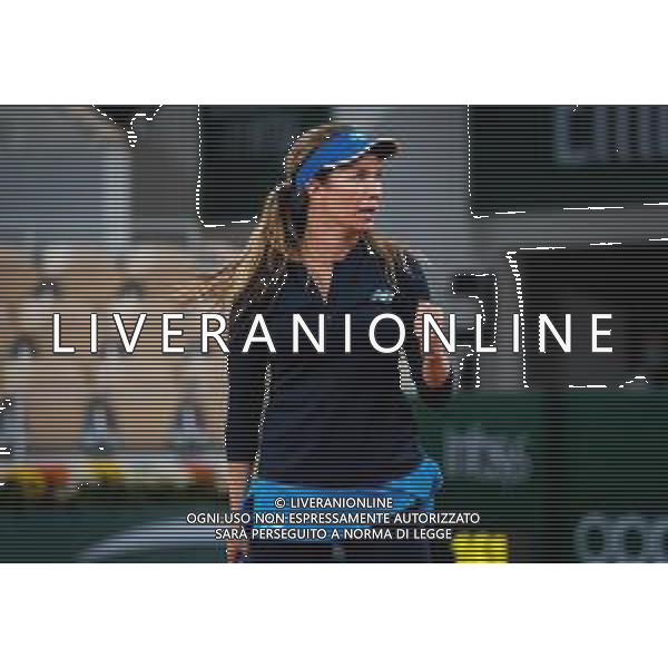 Quarter-finals at the Roland Garros 2020 - Tennis Internationals, 06 October 2020 Roland Garros stadium, paris, france, Italy Photo showing: Danielle Collins of the United States in action against Ons Jabeur of Tunisia @LM/DPPI/DPPI/Rob Prange AG ALDO LIVERANI SAS