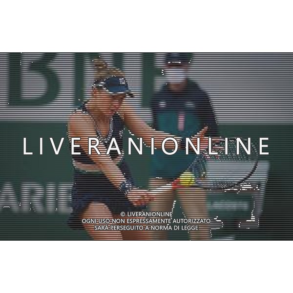 Quarter-finals at the Roland Garros 2020 - Tennis Internationals, 06 October 2020 Roland Garros stadium, paris, france, Italy Photo showing: Nadia Podoroska of Argentina in action against Elina Svitolina of the Ukraine @LM/DPPI/DPPI/Rob Prange AG ALDO LIVERANI SAS