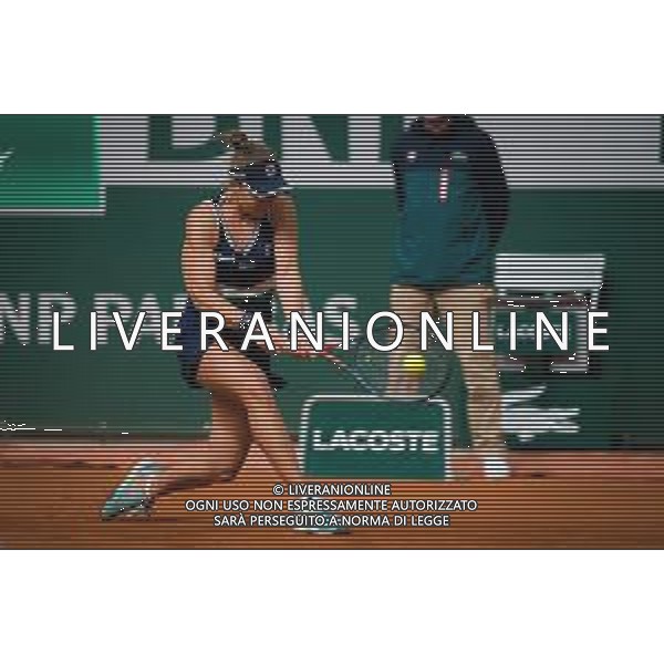 Quarter-finals at the Roland Garros 2020 - Tennis Internationals, 06 October 2020 Roland Garros stadium, paris, france, Italy Photo showing: Nadia Podoroska of Argentina in action against Elina Svitolina of the Ukraine @LM/DPPI/DPPI/Rob Prange AG ALDO LIVERANI SAS