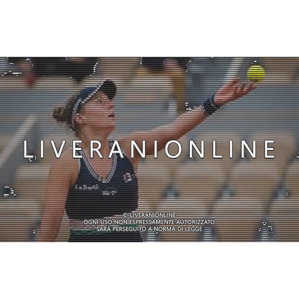 Quarter-finals at the Roland Garros 2020 - Tennis Internationals, 06 October 2020 Roland Garros stadium, paris, france, Italy Photo showing: Nadia Podoroska of Argentina in action against Elina Svitolina of the Ukraine @LM/DPPI/DPPI/Rob Prange AG ALDO LIVERANI SAS