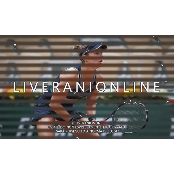 Quarter-finals at the Roland Garros 2020 - Tennis Internationals, 06 October 2020 Roland Garros stadium, paris, france, Italy Photo showing: Nadia Podoroska of Argentina in action against Elina Svitolina of the Ukraine @LM/DPPI/DPPI/Rob Prange AG ALDO LIVERANI SAS