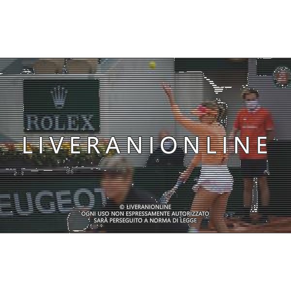 Quarter-finals at the Roland Garros 2020 - Tennis Internationals, 06 October 2020 Roland Garros stadium, paris, france, Italy Photo showing: Sofia Kenin and Bethanie Mattek-Sands of the United States @LM/DPPI/DPPI/Rob Prange AG ALDO LIVERANI SAS