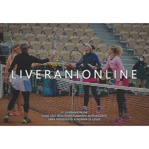 Quarter-finals at the Roland Garros 2020 - Tennis Internationals, 06 October 2020 Roland Garros stadium, paris, france, Italy Photo showing: Sofia Kenin and Bethanie Mattek-Sands of the United States, Barbora Krejcikova and Katerina Siniakova of the Czech Republic @LM/DPPI/DPPI/Rob Prange AG ALDO LIVERANI SAS