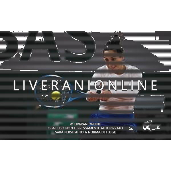 Quarter-finals at the Roland Garros 2020 - Tennis Internationals, 06 October 2020 Roland Garros stadium, paris, france, Italy Photo showing: Martina Trevisan of Italy in action against Iga Swiatek of Poland @LM/DPPI/DPPI/Rob Prange AG ALDO LIVERANI SAS