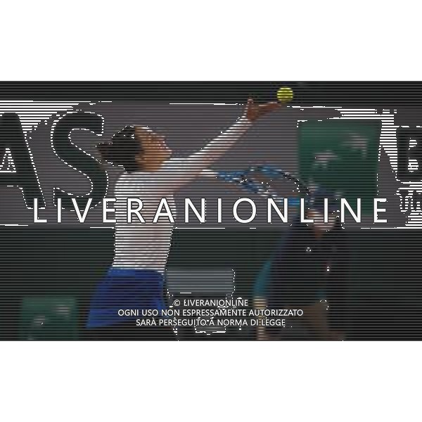 Quarter-finals at the Roland Garros 2020 - Tennis Internationals, 06 October 2020 Roland Garros stadium, paris, france, Italy Photo showing: Martina Trevisan of Italy in action against Iga Swiatek of Poland @LM/DPPI/DPPI/Rob Prange AG ALDO LIVERANI SAS