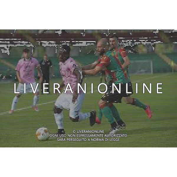 Ternana vs Palermo Campionato Serie C - 3 giornata Stadio Liberati - Terni 07-10-2020 nella foto Odjer e Mammarella ©Federico Gaetano / AGENZIA ALDO LIVERANI SAS