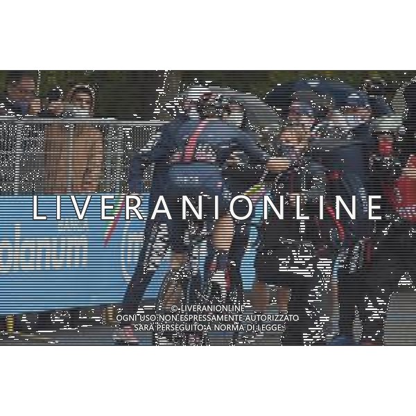 07-10-2020 Giro D\'italia; Tappa 05 Mileto - Camigliatello Silano; 2020, Team Ineos Grenadier; Ganna, Filippo; Camigliatello Silano; ©SIROTTI / AGENZIA ALDO LIVERANI