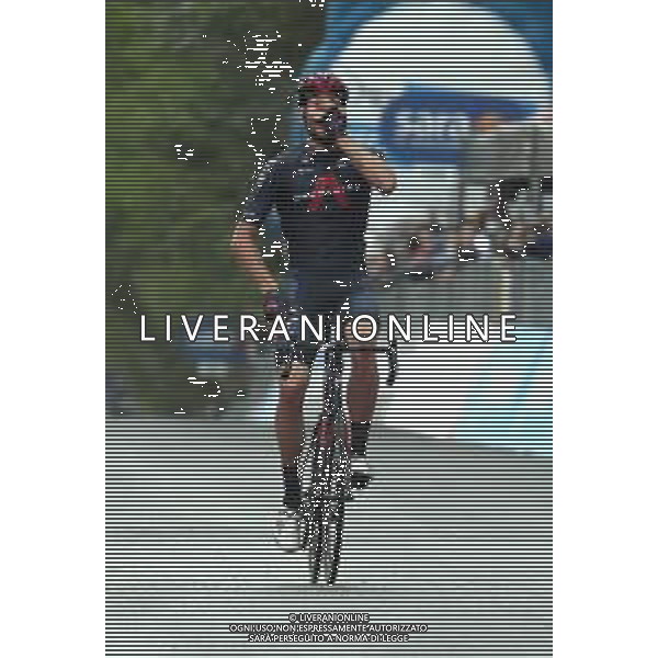 07-10-2020 Giro D\'italia; Tappa 05 Mileto - Camigliatello Silano; 2020, Team Ineos Grenadier; Ganna, Filippo; Camigliatello Silano; ©SIROTTI / AGENZIA ALDO LIVERANI