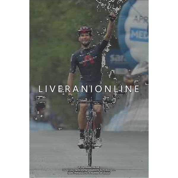 07-10-2020 Giro D\'italia; Tappa 05 Mileto - Camigliatello Silano; 2020, Team Ineos Grenadier; Ganna, Filippo; Camigliatello Silano; ©SIROTTI / AGENZIA ALDO LIVERANI