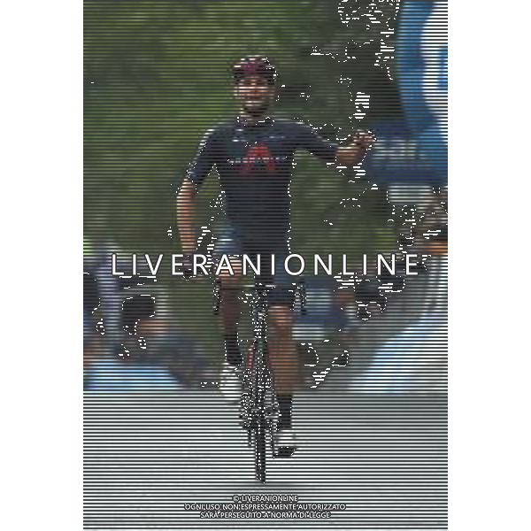 07-10-2020 Giro D\'italia; Tappa 05 Mileto - Camigliatello Silano; 2020, Team Ineos Grenadier; Ganna, Filippo; Camigliatello Silano; ©SIROTTI / AGENZIA ALDO LIVERANI