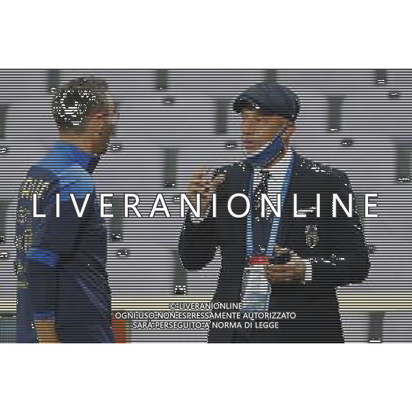 Italia - Moldavia Partita Amichevole del 07/10/2020 nella foto: gianluca vialli ©Claudio Zamagni/Agenzi Aldo Liverani s.a.s. during friendly soccer match between Italy and Moldova at Artemio Franchi Stadium on October 07 2020 photo credit by Claudio Zamagni/Aldo Liverani Photo Agency/ AGENZIA ALDO LIVERANI SAS