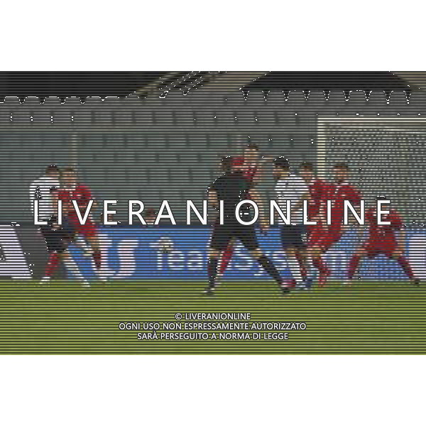 Italia - Moldavia Partita Amichevole del 07/10/2020 nella foto: occasione Cristante Bryan( Italia) ©Claudio Zamagni/Agenzi Aldo Liverani s.a.s. Cristante Bryan( Italia) during friendly soccer match between Italy and Moldova at Artemio Franchi Stadium on October 07 2020 photo credit by Claudio Zamagni/Aldo Liverani Photo Agency / AGENZIA ALDO LIVERANI SAS