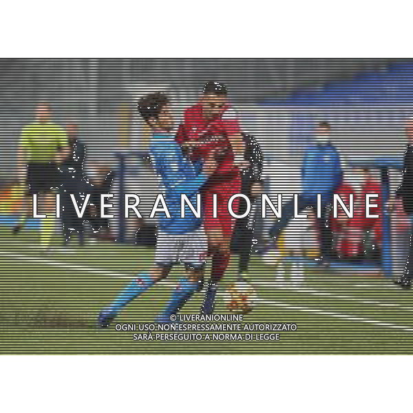 Novara 07-10-2020 Stadio Silvio Piola Campionato Lega pro Gir A 2020/21 Novara - Giana Erminio nella foto: Perna Fabio Lamanna francesco foto Antonio Saia - ag. Aldo Liverani sas
