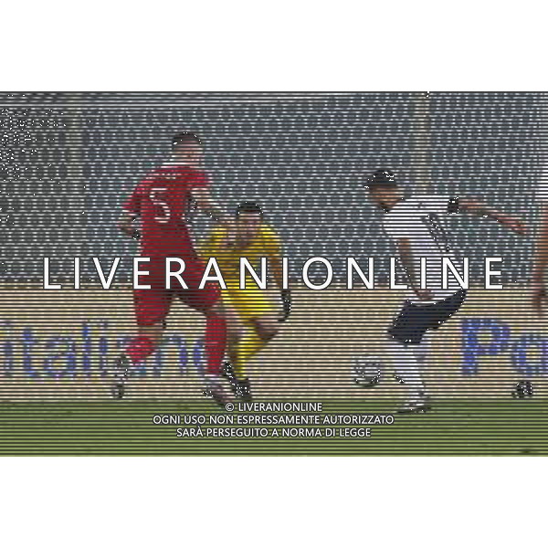 Italia - Moldavia Partita Amichevole del 07/10/2020 nella foto: AUTOGOAL di Veaceslav Posmac (Moldova) ©Claudio Zamagni/Agenzi Aldo Liverani s.a.s. AUTOGOAL of Veaceslav Posmac (Moldova) goal caputo during friendly soccer match between Italy and Moldova at Artemio Franchi Stadium on October 07 2020 photo credit by Claudio Zamagni/Aldo Liverani Photo Agency / AGENZIA ALDO LIVERANI SAS