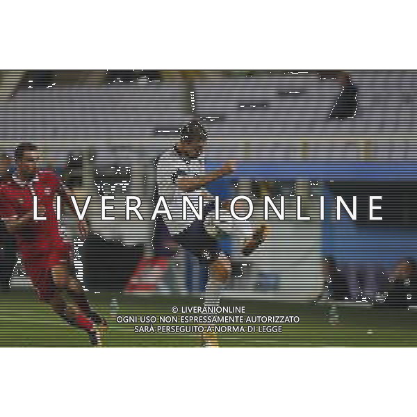 Italia - Moldavia Partita Amichevole del 07/10/2020 nella foto: Francesco Acerbi e Artur Ionita ©Claudio Zamagni/Agenzi Aldo Liverani s.a.s. during friendly soccer match between Italy and Moldova at Artemio Franchi Stadium on October 07 2020 photo credit by Claudio Zamagni/Aldo Liverani Photo Agency / AGENZIA ALDO LIVERANI SAS