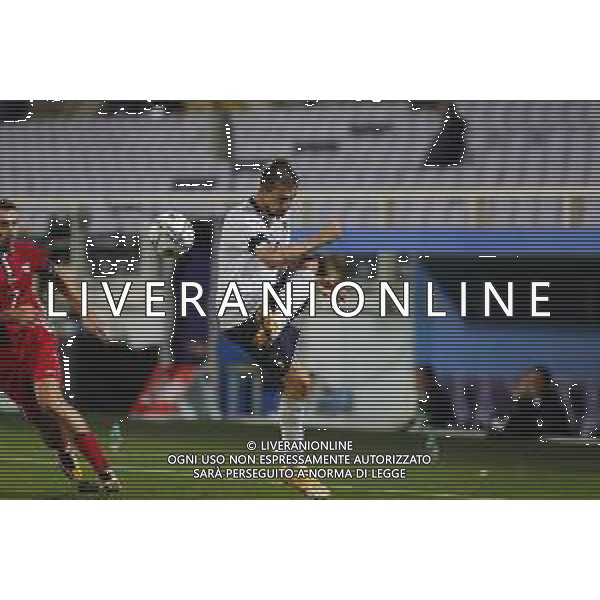 Italia - Moldavia Partita Amichevole del 07/10/2020 nella foto: Francesco Acerbi ©Claudio Zamagni/Agenzi Aldo Liverani s.a.s. during friendly soccer match between Italy and Moldova at Artemio Franchi Stadium on October 07 2020 photo credit by Claudio Zamagni/Aldo Liverani Photo Agency / AGENZIA ALDO LIVERANI SAS