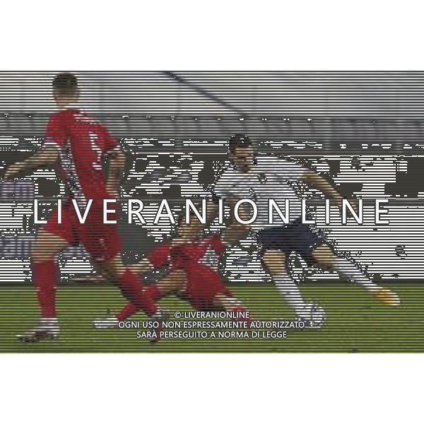 Italia - Moldavia Partita Amichevole del 07/10/2020 nella foto: Lasagna Kevin(Italia) ©Claudio Zamagni/Agenzi Aldo Liverani s.a.s. Lasagna Kevin(Italia) during friendly soccer match between Italy and Moldova at Artemio Franchi Stadium on October 07 2020 photo credit by Claudio Zamagni/Aldo Liverani Photo Agency / AGENZIA ALDO LIVERANI SAS