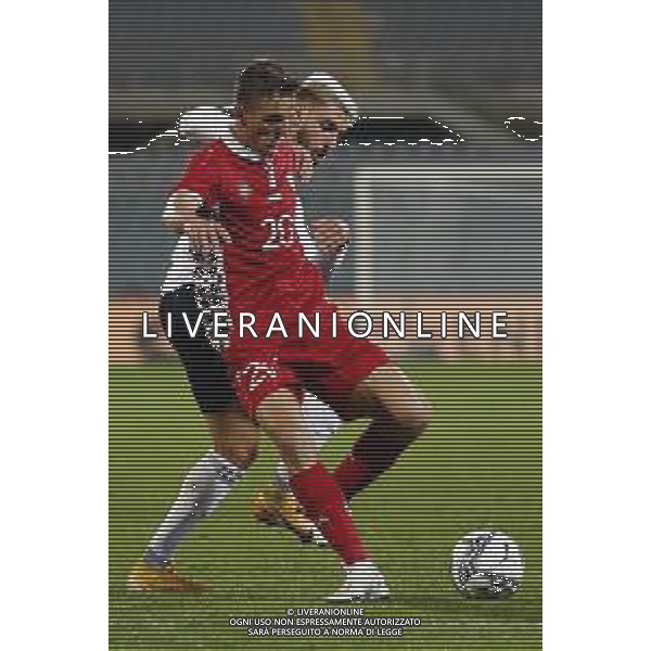 Italia - Moldavia Partita Amichevole del 07/10/2020 nella foto: Grifo Vincenzo(Italia) Platica Sergiu (Moldova) ©Claudio Zamagni/Agenzi Aldo Liverani s.a.s. Grifo Vincenzo(Italia) Platica Sergiu (Moldova) during friendly soccer match between Italy and Moldova at Artemio Franchi Stadium on October 07 2020 photo credit by Claudio Zamagni/Aldo Liverani Photo Agency / AGENZIA ALDO LIVERANI SAS