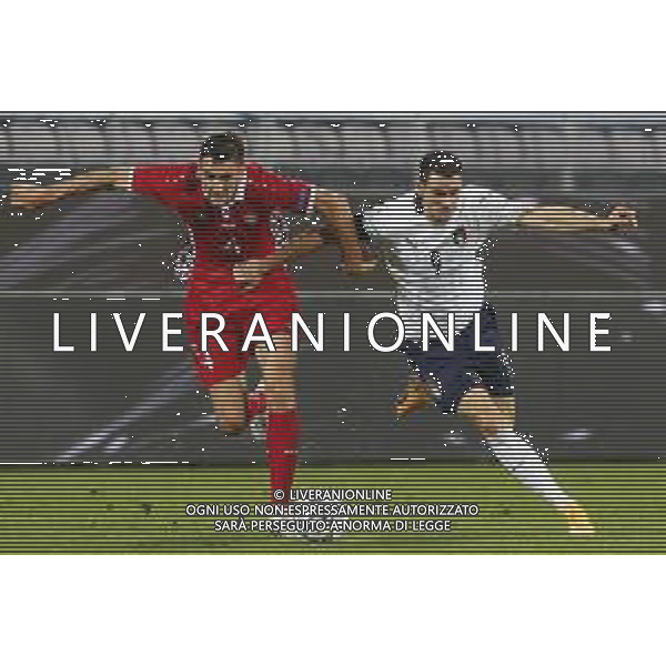 Italia - Moldavia Partita Amichevole del 07/10/2020 nella foto: Lasagna Kevin(Italia) ©Claudio Zamagni/Agenzi Aldo Liverani s.a.s. Lasagna Kevin(Italia) during friendly soccer match between Italy and Moldova at Artemio Franchi Stadium on October 07 2020 photo credit by Claudio Zamagni/Aldo Liverani Photo Agency / AGENZIA ALDO LIVERANI SAS