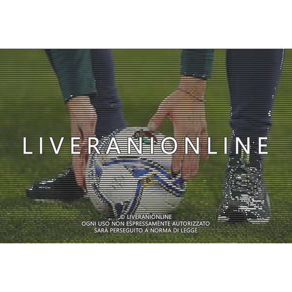 Italia - Moldavia Partita Amichevole del 07/10/2020 nella foto: un pallone da gioco ©Claudio Zamagni/Agenzi Aldo Liverani s.a.s. a ball for play during friendly soccer match between Italy and Moldova at Artemio Franchi Stadium on October 07 2020 photo credit by Claudio Zamagni/Aldo Liverani Photo Agency/ AGENZIA ALDO LIVERANI SAS