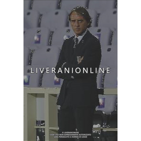 Italia - Moldavia Partita Amichevole del 07/10/2020 nella foto: Mister Mancini Roberto(Italia) ©Claudio Zamagni/Agenzi Aldo Liverani s.a.s. Mister Mancini Roberto(Italia) during friendly soccer match between Italy and Moldova at Artemio Franchi Stadium on October 07 2020 photo credit by Claudio Zamagni/Aldo Liverani Photo Agency/ AGENZIA ALDO LIVERANI SAS